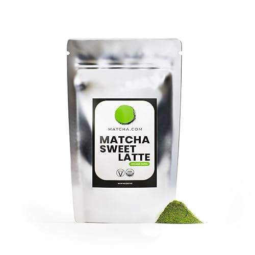 Matcha Kari - Mezcla de matcha endulzada orgánica, polvo de té verde estilo café, fácil de mezclar - Bolsa de 2.2 libras (2.2 lbs)