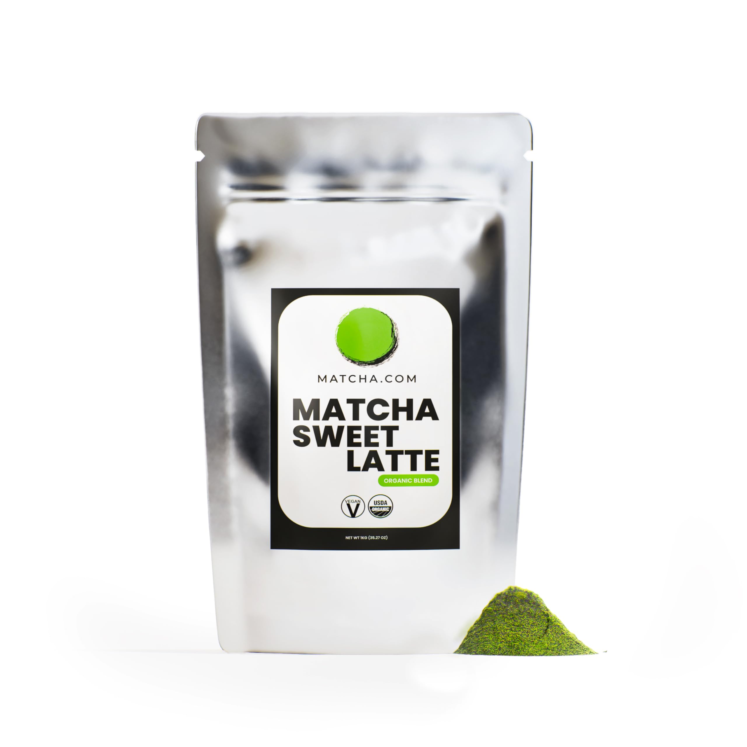 Matcha Kari Sweetened Matcha Lite Tea Set in White — view 2