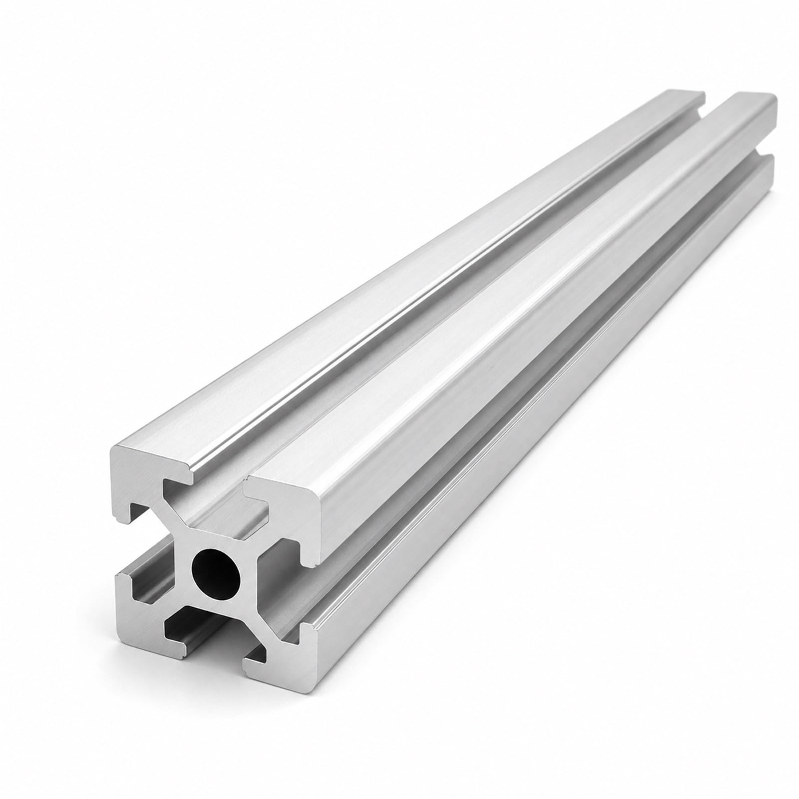 Perfil De Montaje Aluminio Ranura,Perfil Aluminio Anodizado,Perfiles Modulares De ExtrusióN De Aluminio,Resistencia A La AbrasióN,para Impresoras 3D,Soportes Y Muebles