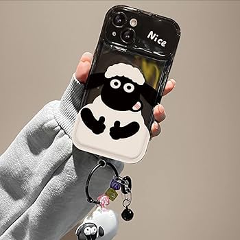 Amazon.co.jp: Arpe かわいい ひつじのショーン スマホケース iPhone