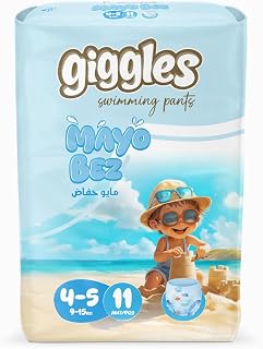 Giggles Külotlu Mayo Bebek Bezi Sıvı Geçirmez 4-5 