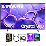 Samsung UN43U800KIT1 43 inch Class U8000F Series Crystal 4K UHD Smart TV 2025 HDR Tizen OS with HDMI Cable Streaming B