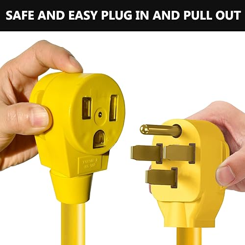 Miniatura 5 de Cable adaptador de soldador, NEMA 14-50P macho a 6-50R hembra, enchufe RV 50 Amp 4 clavijas a 3 clavijas adaptador de enchufe soldador,Adaptador de