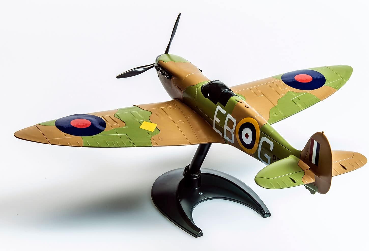 Airfix J6000 Quickbuild Model Airplane Kits for Adults & Kids - Spitfire - Fighter Jet Plastic Model Kits, Block Building Sets, Snap Together Aircraft Models, Engineering Toys for Gifts
