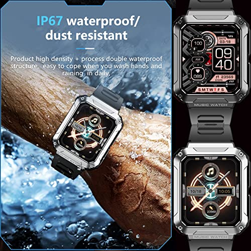 Smart Watch With Earbuds [Gps 45Mm] 1.96" Full Touch Retina Display, Military Grade Ip67 Waterproof Watch With Answer Calls And Send Messages… #TOP6