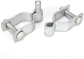 1-5/8"x 1-5/8" Chain Link Fence Gate Post Female and Male Hinge 4 Pack