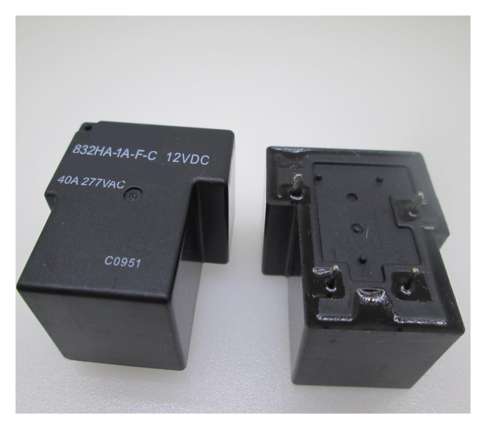 OSHZIKJII Relay 832HA-1A-F-C 12VDC 832HA-1A-F-C-12VDC 12VDC DC12V 12V 40A 277VAC 4PIN