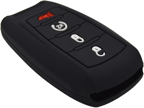 Miniatura 3 de Funda de silicona para llavero remoto para Ram 1500 2500 3500 2019 2020 2021 2022 2023 2024 4 botones