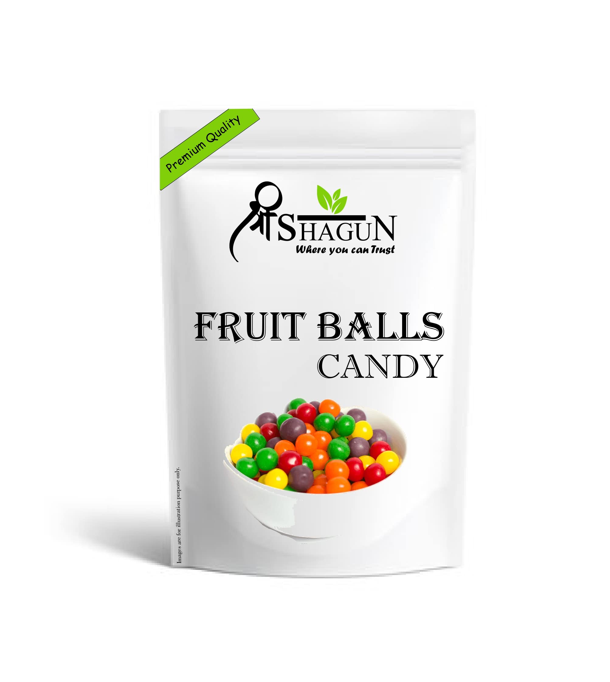 श्री SHAGUN Fruit Balls Candy 200GM | Multicolor Khatti Mithi Digestive Goli Sugar Pearls | Mini Ball Fruit Flavor Candy Mukhwas (B09VGKX52T) Amazon Price History, Amazon Price Tracker