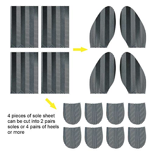 Reparador de suela para calzado 2 pares miniatura 4