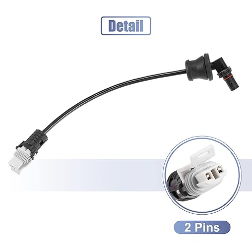 Miniatura 6 de X AUTOHAUX ABS Sensor de velocidad de rueda Trasero izquierdo derecho ALS1747 96626080 para Chevy Captiva Sport LS LT LTZ 12-15 para Chevrolet