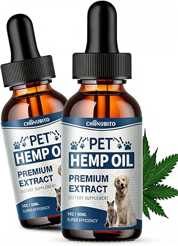 Неmp Oil for Dogs Cats (2 Packs)-Pets Неmp Oil Help