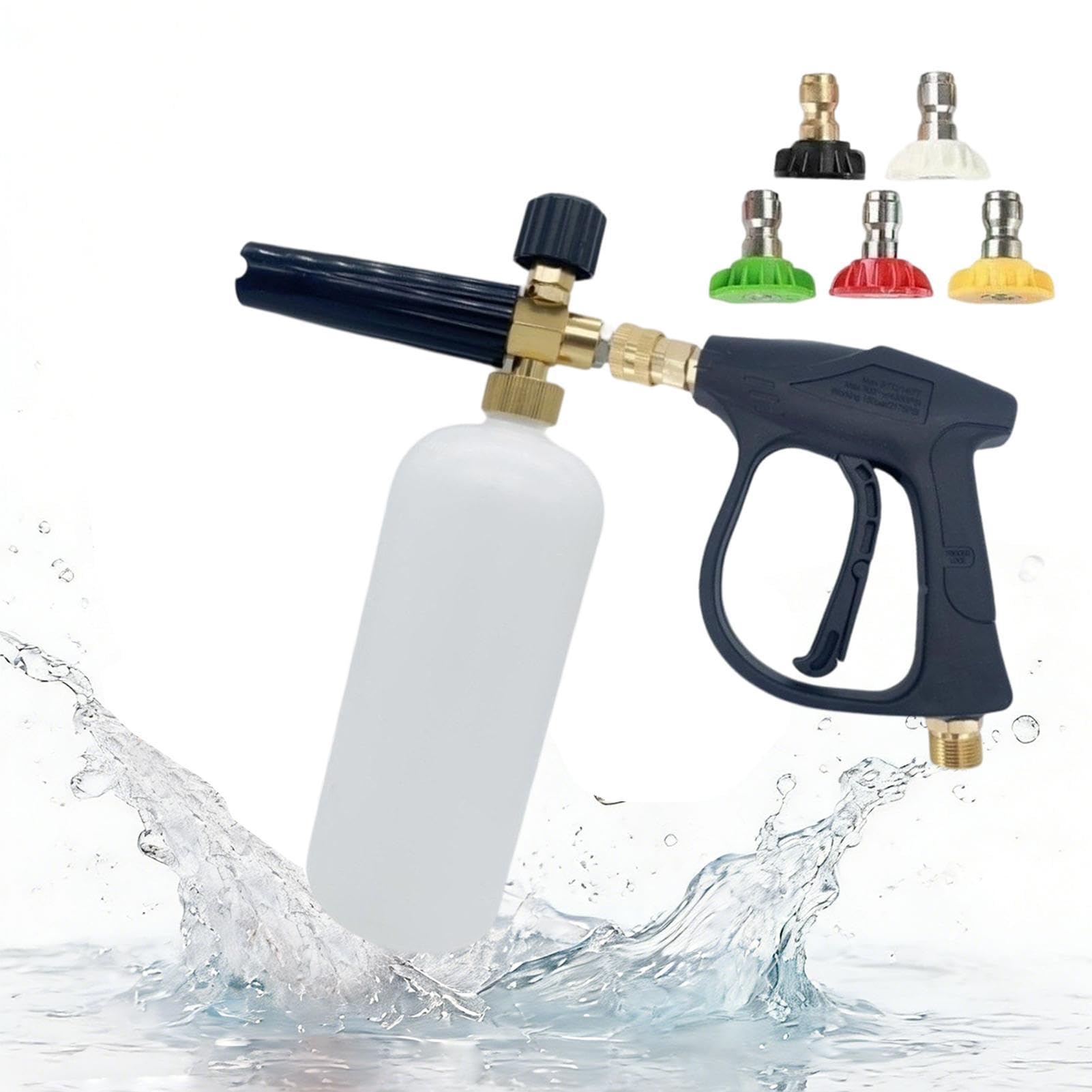 Adaptateur tuyau nettoyeur haute pression et kit pulvérisateur mousse