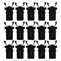 Vista 1 de EXCEART Cierre de tapa de bote de basura, cierre de abrazadera de presión, accesorio de hebilla de autobloqueo de 0.82 pulgadas para uso