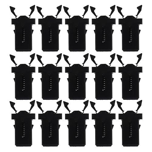 EXCEART Cierre de tapa de bote de basura, cierre de abrazadera de presión, accesorio de hebilla de autobloqueo de 0.82 pulgadas para uso en el