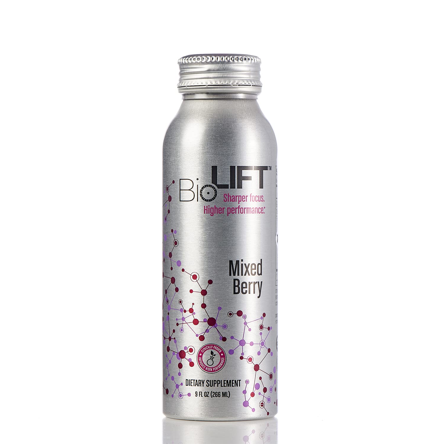 BioLift Drink - Clinically Proved to Beat The Post-Lunch Dip - Improve Focus & Performance - Low Glycemic - Natural Caffeine - No Jitters or Crash