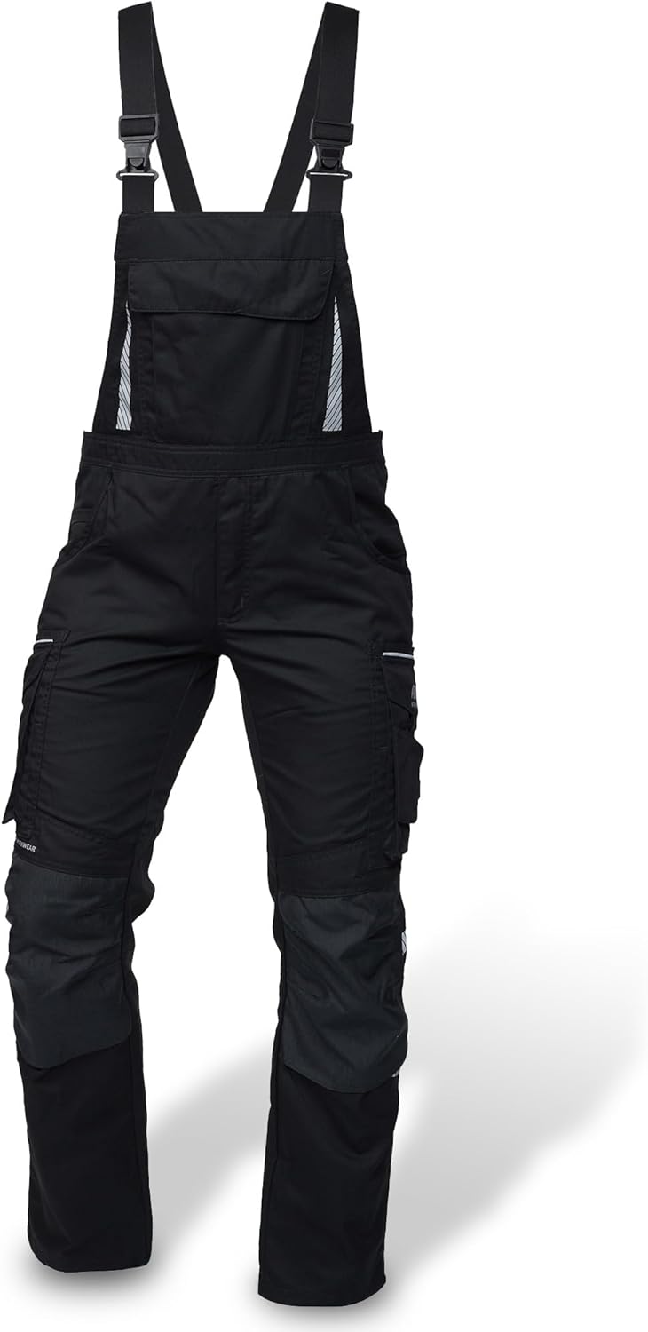PUMA Workwear Bib Overall men - Premium overalls for men with Multiple Pockets and extra reinforced nylon fabric