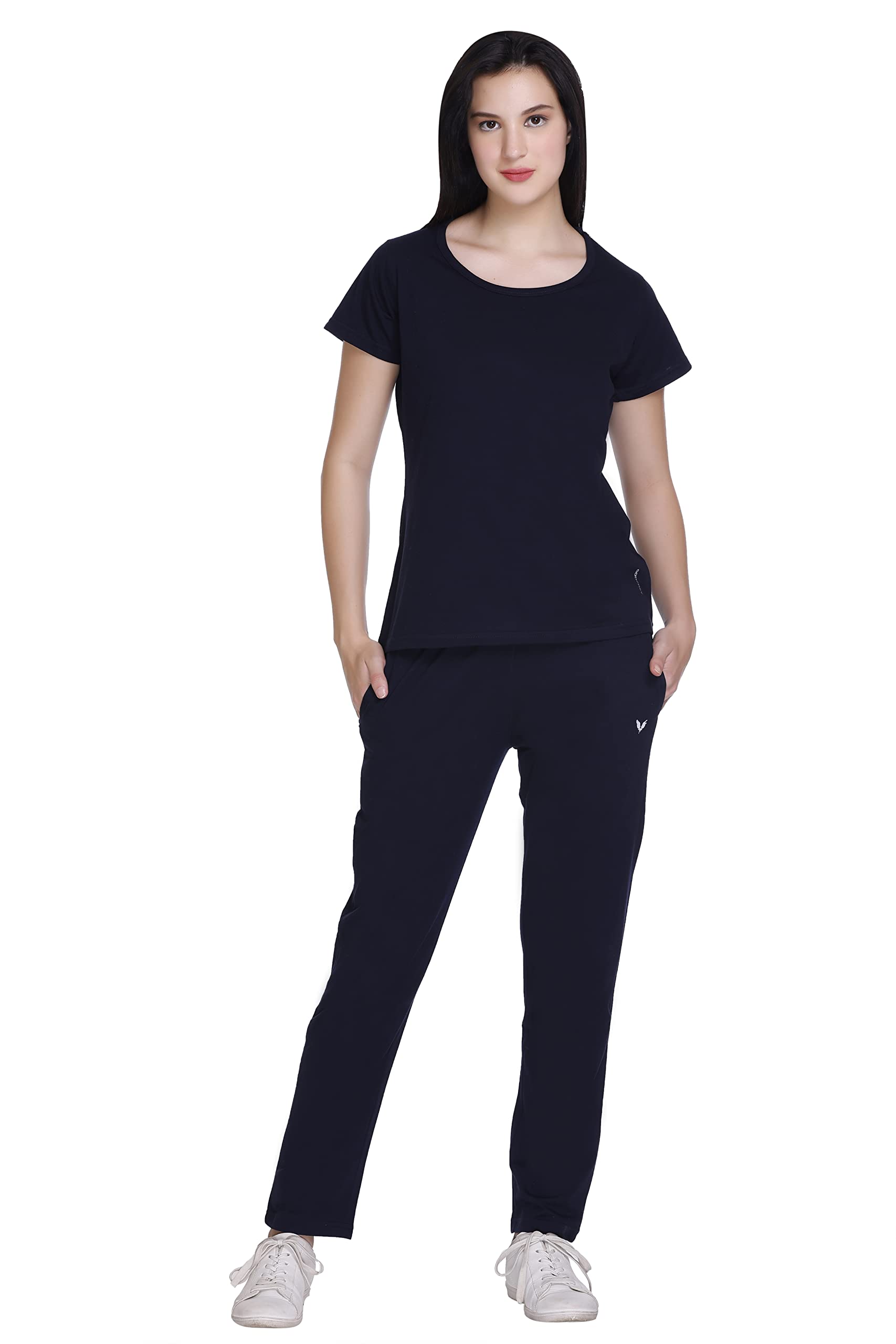 godfrey Co-ord track suit for women cotton Pack of tshirt and pyjama-picture-39