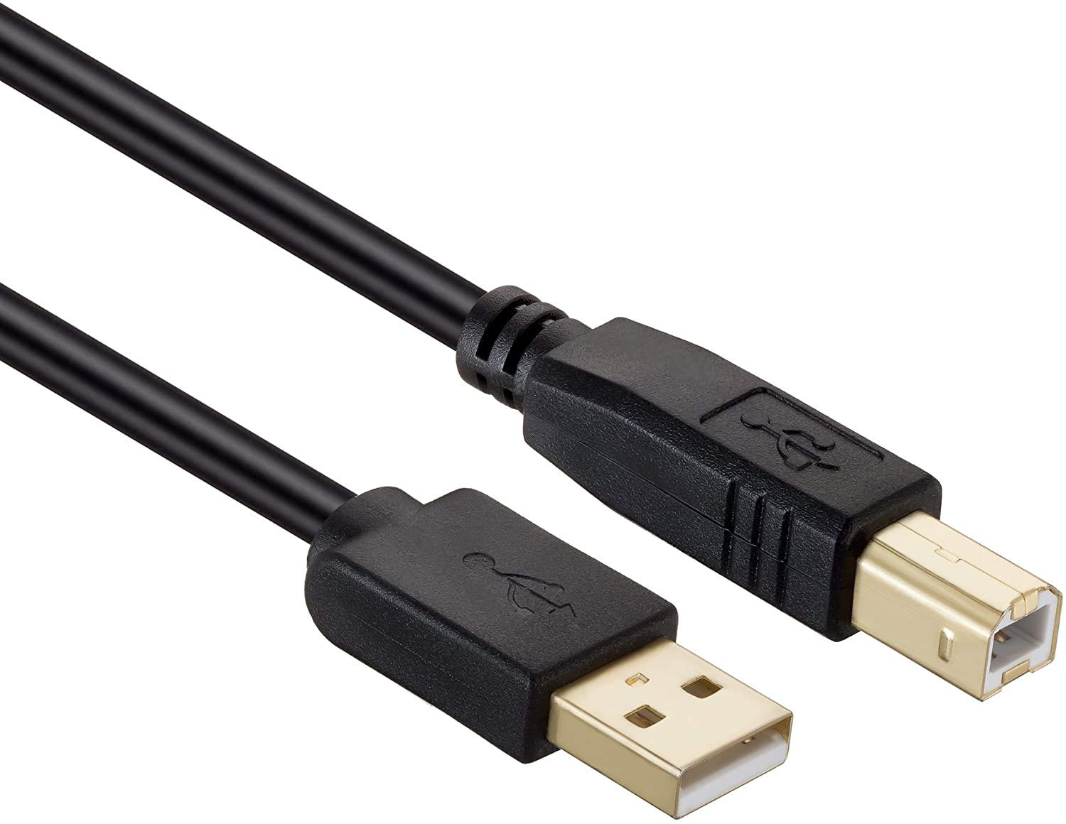 プリンターケーブル USB2.0ケーブル 3m USB B オス-USB A オ…