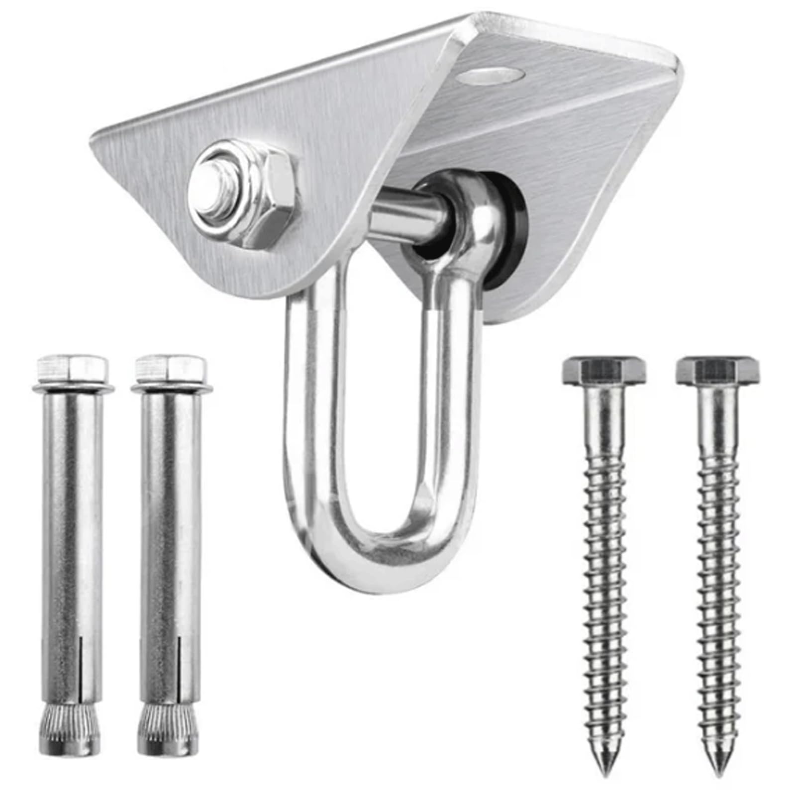 VHcgCGJ Ceiling hook, Load-Bearing Hook Ceiling Fixed Plate Swing Accessories for Boxing Sandbag Hanging Chair(A)