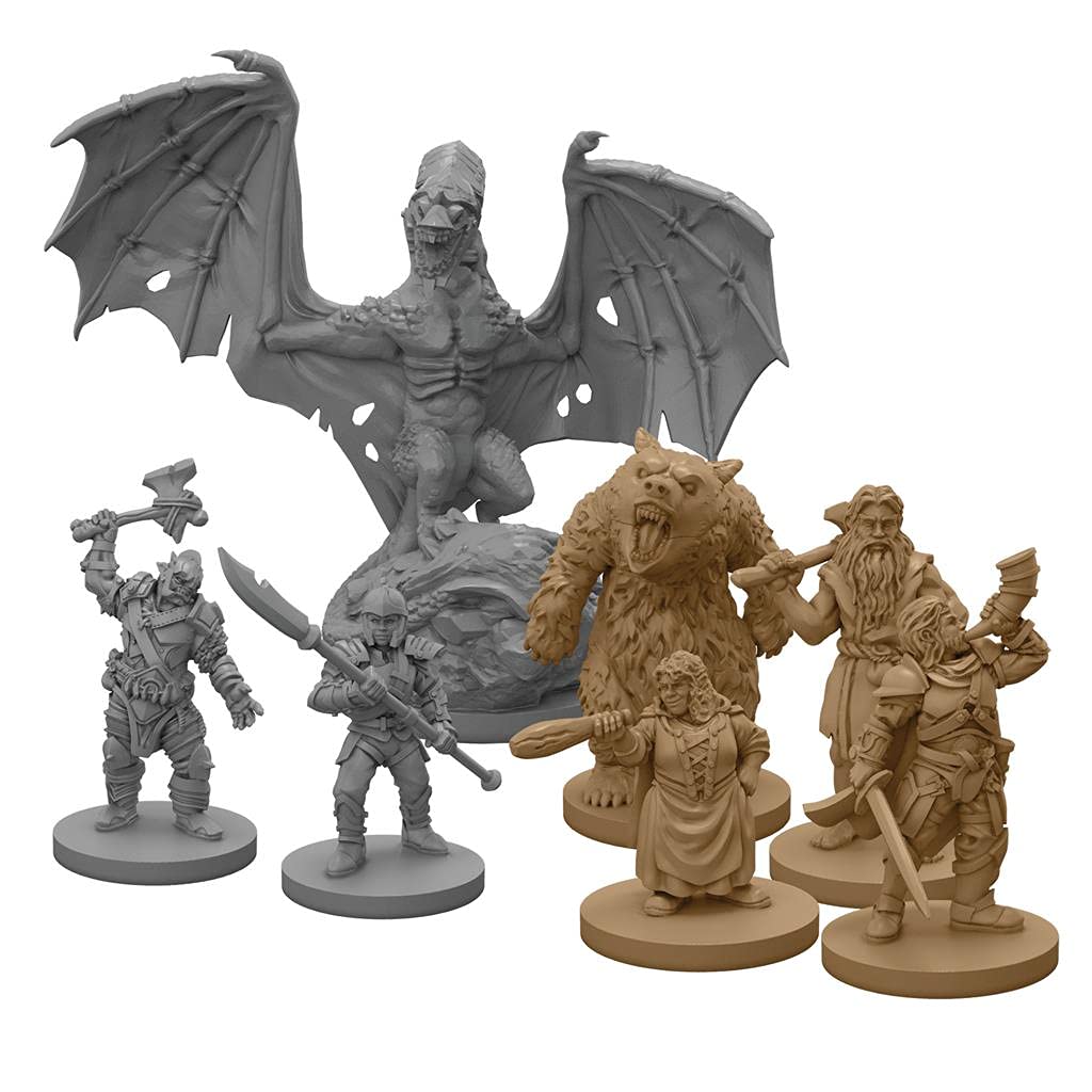Fantasy Flight Games | Viajes por la Tierra Media: Vientos de Guerra | Expansión | Juego de Mesa Cooperativo de Aventuras | A Partir de 14 Años | De 1 a 5 Jugadores | 60 Minutos | Español