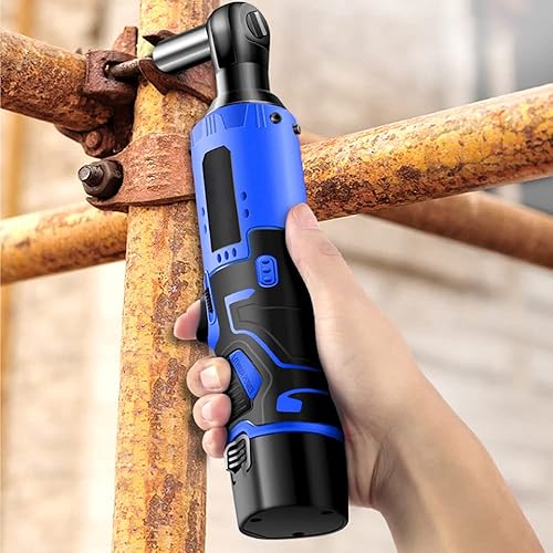 Miniatura 8 de Juego de llaves de trinquete eléctricas inalámbricas de 38 pulgadas, juego de llaves de trinquete de potencia de disparo de velocidad variable