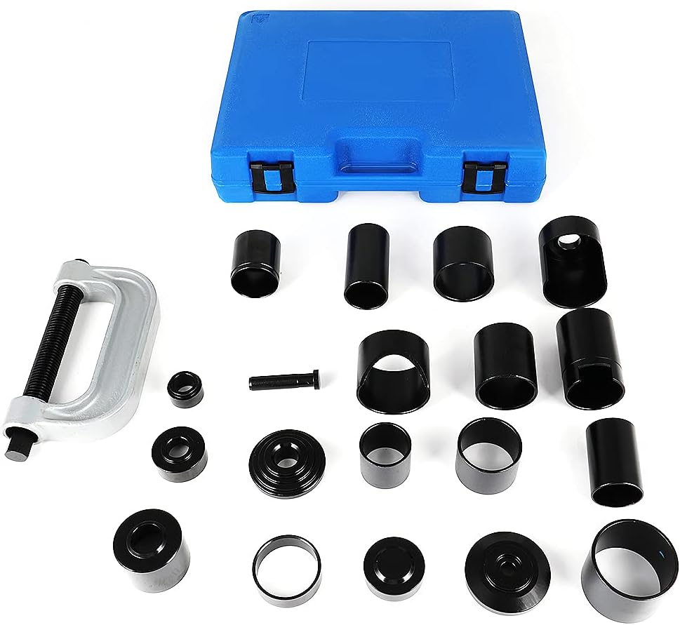 SCITOO 21PCS Ball Joint Repair Puller Service Auto Installer Automotive Mechanic Adapter Tool Kit for 2WD 4WD Vehicles
