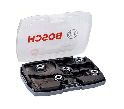 Accessoires outil multifonction : lesquels choisir ? (guide complet + comparatif) 9 Bosch Coffret de 5 Lames Plongeantes Starlock/pour Outils Multifonctions avec