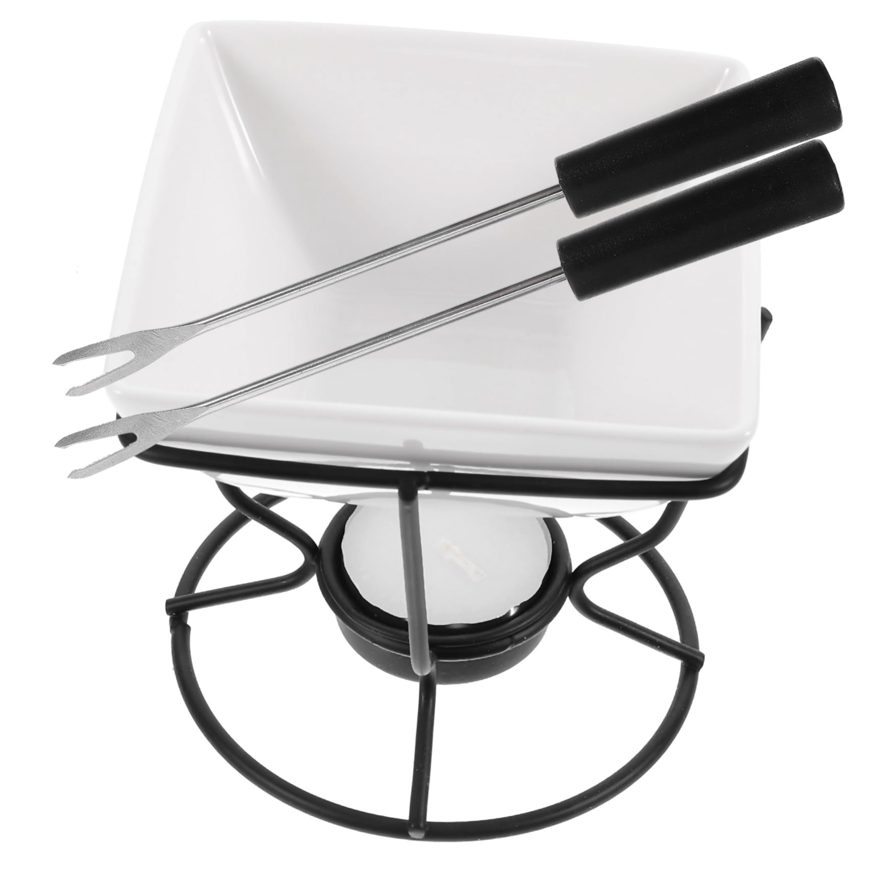 Cabilock Melting Oven Chocolate Hot Pot Fondue Cheese Melt Pot for Butter Cheese Ice Kitchen Baking Tool