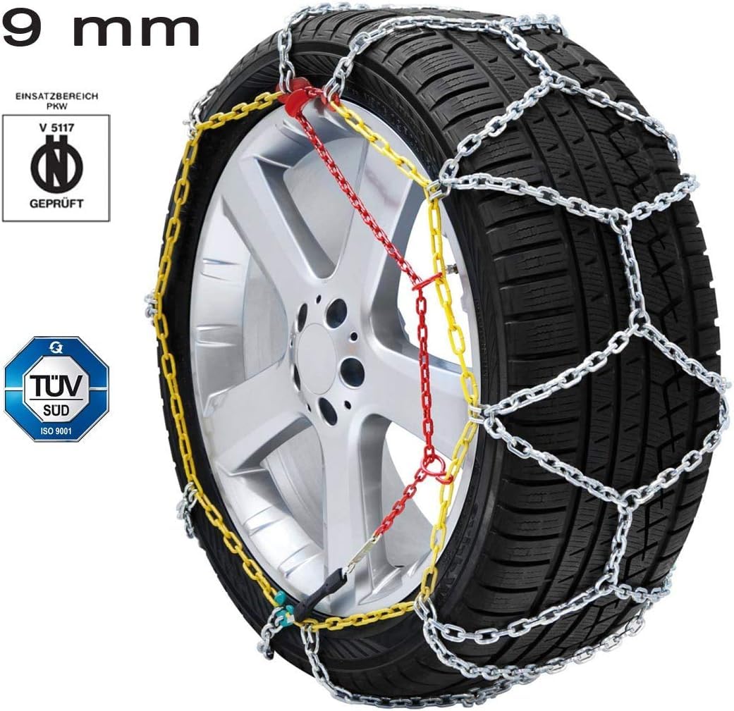 Catene da Neve 185 55 R15 in Acciaio 9mm Omologate