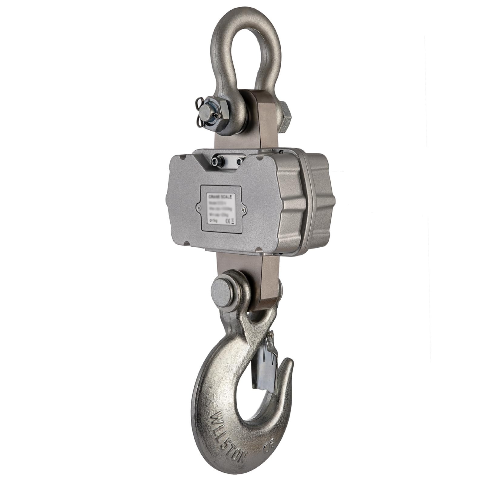 6600lb/3000kg Digital Crane Scale, Industrial Hanging Scale, Heavy Duty Electronic Scale, Battery Powered High Accuracy Scale, LCD Kilograms and Pounds Display