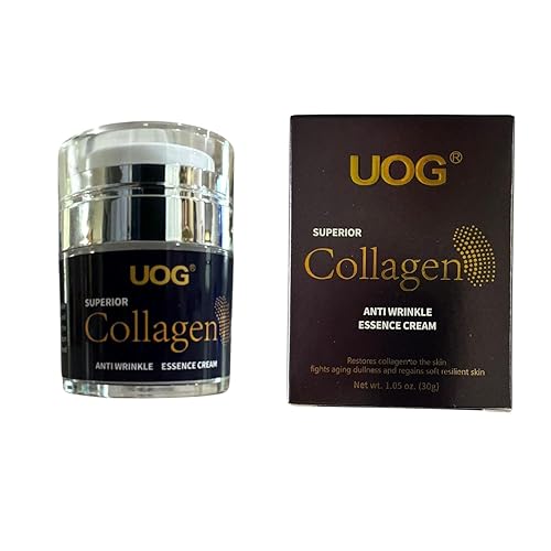 UOG (United One Collagen Complex - Esencia antiarrugas para cara y cuello. Hidratante reafirmante y levantador. Hidratante y suavizante día a noche
