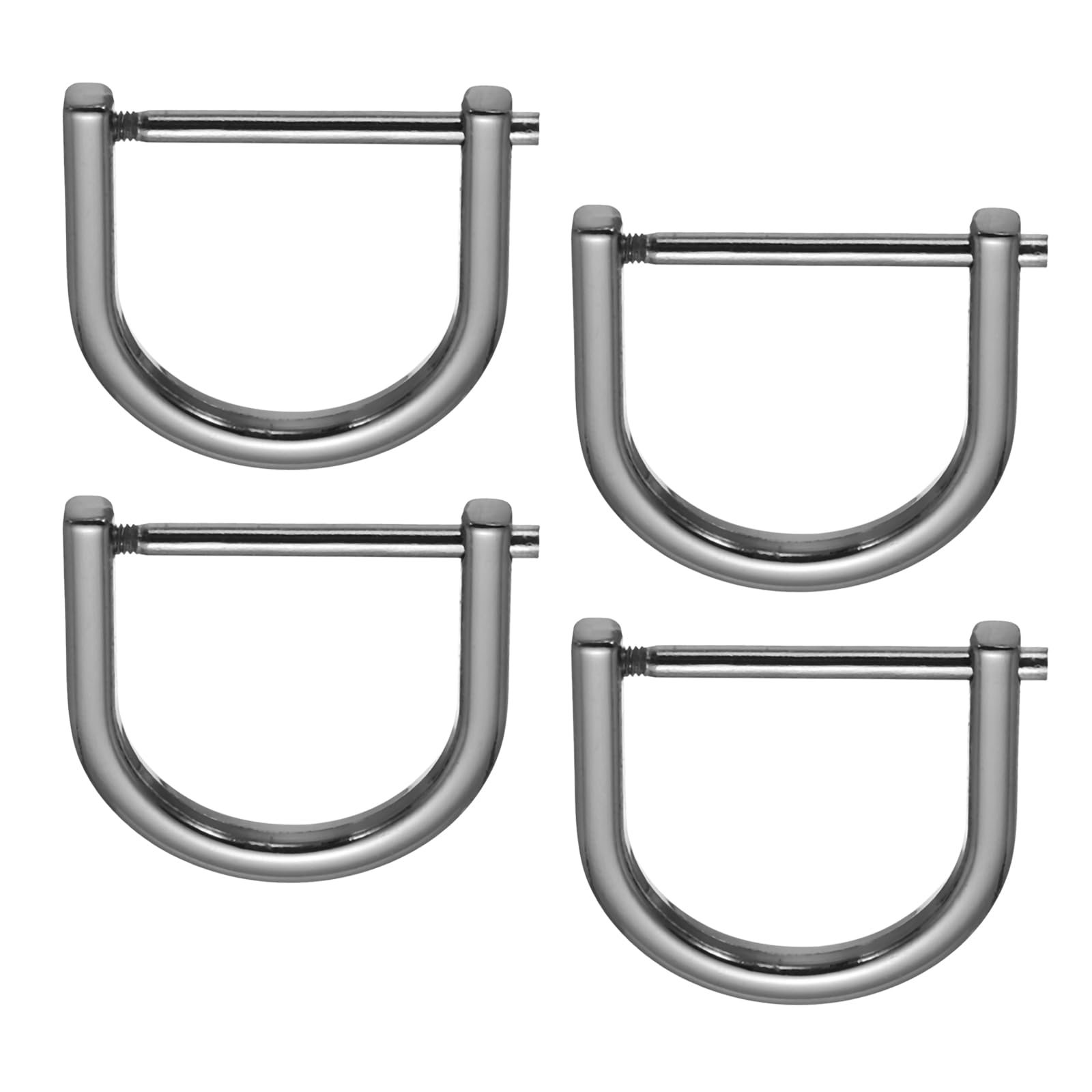 PATIKIL 1" D-Rings Screw in Shackle