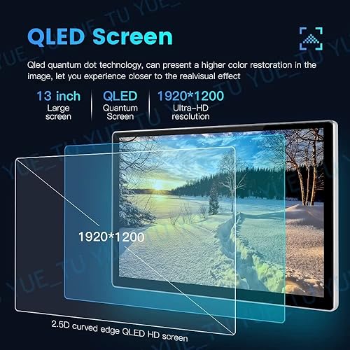 Miniatura 5 de 13.1 "Android 12 Radio de coche estéreo para Toyota Prado 120 2003-2009 Super pantalla grande 1920 * 1200 navegación GPS Carplay Android Auto 2+32