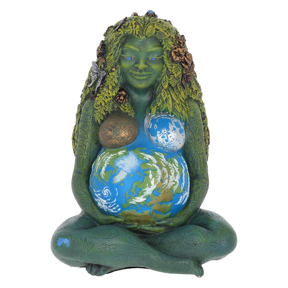 Nemesis Now H3558J7 Mother Earth Figurine 17.5cm Green, Resin, One Size