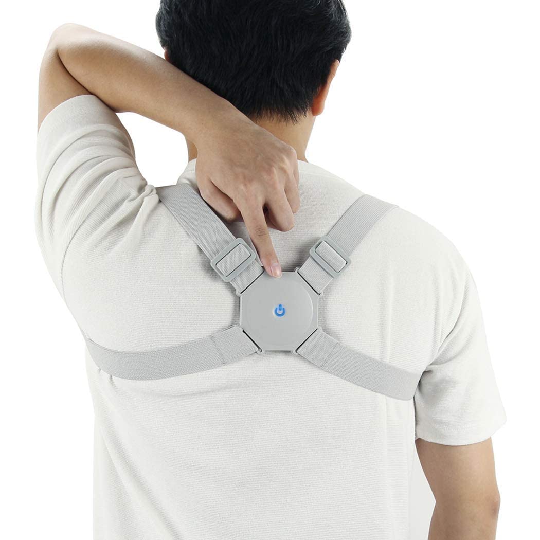 Kixre Smart Posture Corrector for Adults and Kids, Universal Sensor Posture Corrector, Intelligent Posture Reminder, Vibrate to Improve Posture, Slouch Humpback Brace for Women and Men