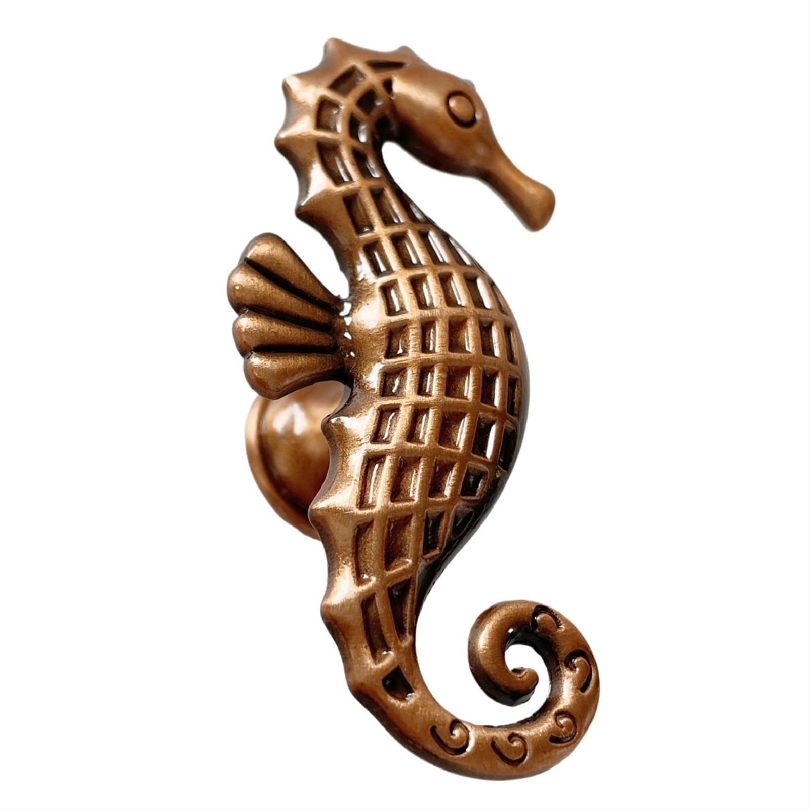 Poignée de porte hippocampe rétro pour relooker votre buffet de cuisine