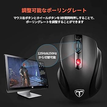 AUTOMOUSE 無線マウス Amazon | Qtuo 2.4G ワイヤレスマウス 無線マウス 5DPI(800-1200
