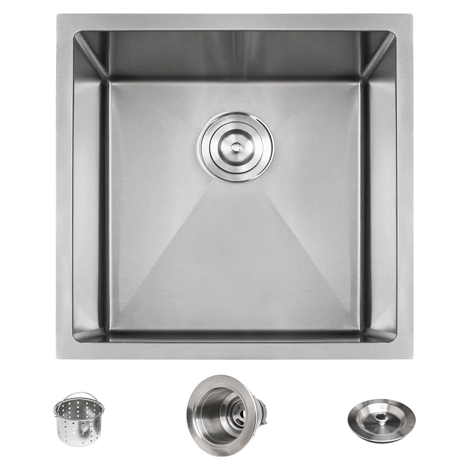 Enbol 19 Inch Undermount Kitchen Sink 304 Stainless Steel