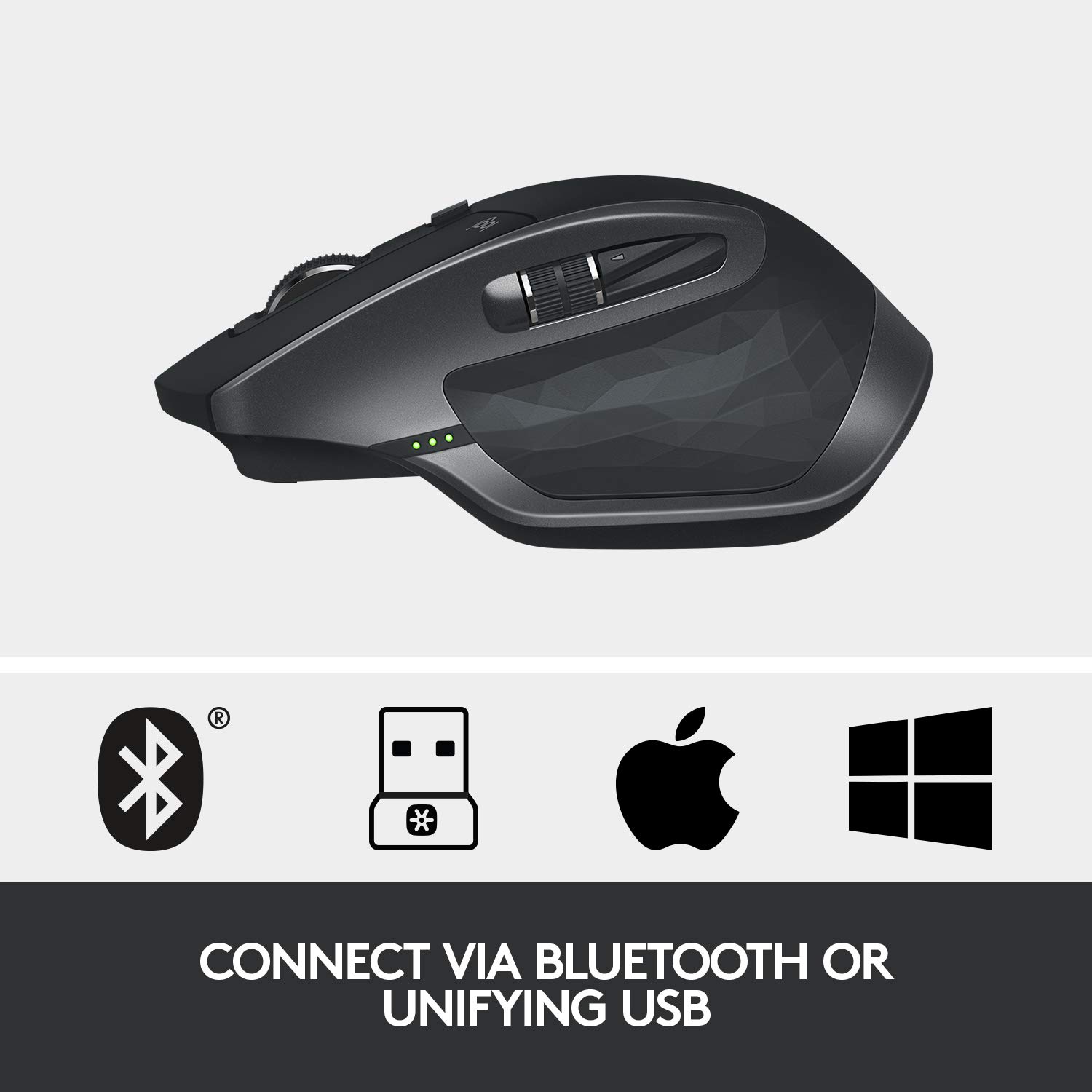 Logitech MX Master 2S Bluetooth Edition Wireless Mouse, Multi-Surface, Hyper-Fast Scrolling, Ergonomic, Rechargeable, Connects Up to 3 Mac/PC Computers 6 61AdaBASsVL. SL1500