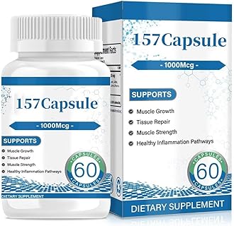 New 157 1000 mg Supplement,Non-GMO, Gluten-Free, 60 Capsules