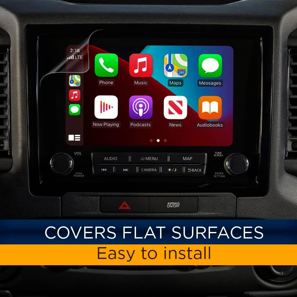Matte Anti Glare Anti Fingerprint Premium Screen Protector compatible for 2024 2023 Nissan Frontier Pro X, Pro 4X 9 inch Infotainment Navigation Multimedia Touchscreen Display 2 Pack