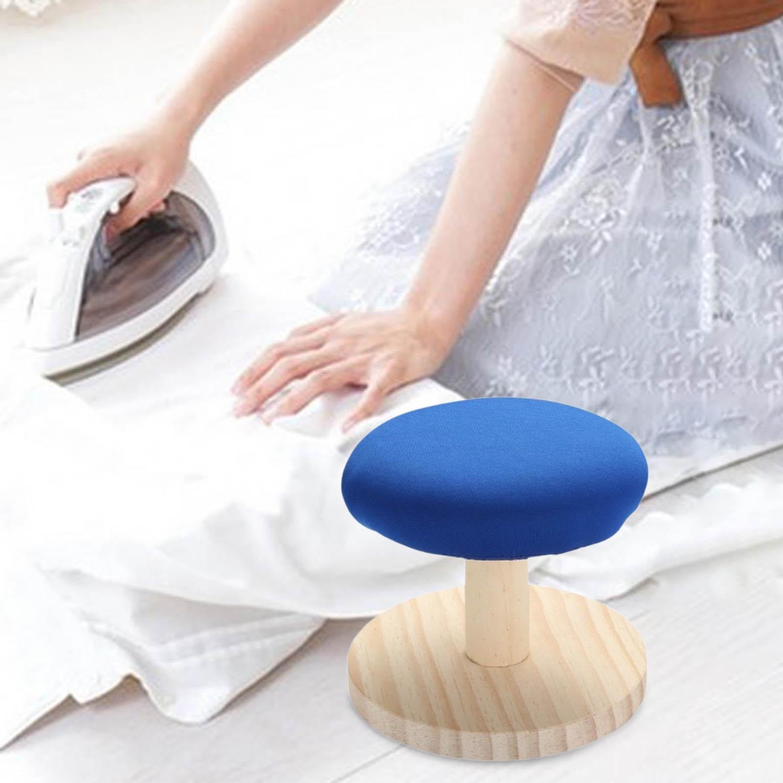 Tabla de Planchar de Madera, Almohadilla de Planchado Compacta Y Multifuncional, Soporte de Regalo para Sastres, Herramienta de Planchado para Sujetad