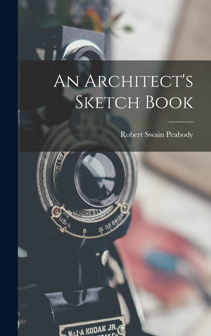 An Architect's Sketch Book carnet de croquis pour dessins d'architecture et de paysage