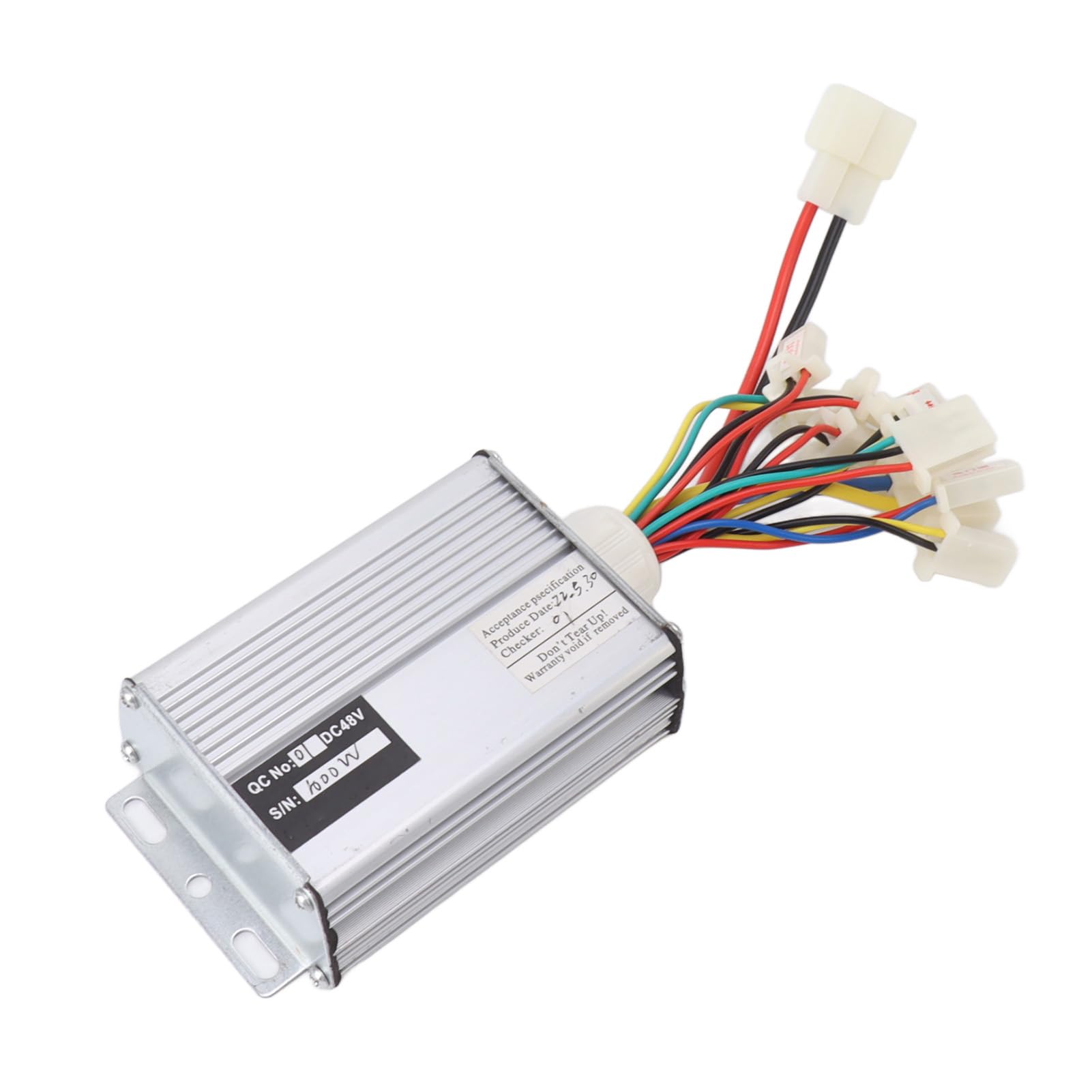 Set di Impugnature per Controller per Bici Elettrica con Acceleratore a Rotazione Durevole da 48 V e del Freno per Tricicli e Motocicli