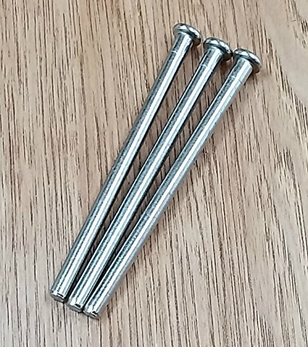 Scharnier Pins für Türen – 10,2 cm – Satin Nickel – 3 Pack