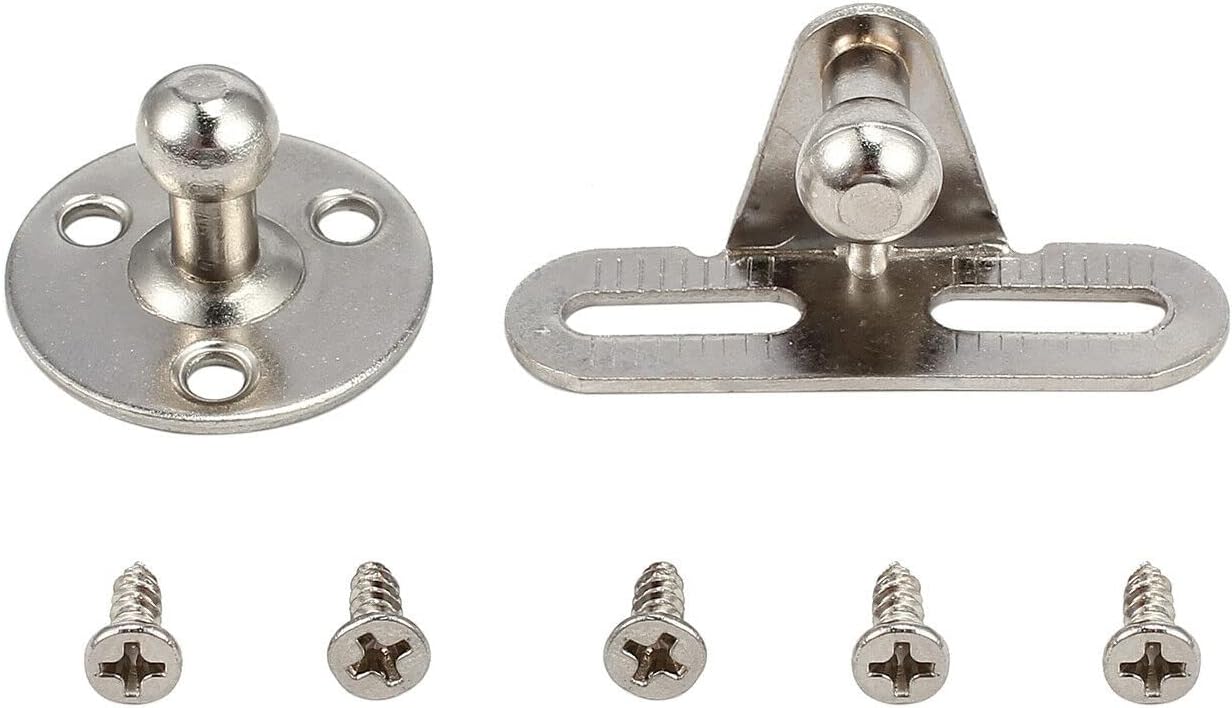 Anhoer 2 Pcs Gas Spring Gas Lift Strut Kit Stay Support 100N Slow Close Hinges Kitchen Cupboard Wardrobe Cabinet Door Soft Close Gas Spring Strut Damper Hinge Flap