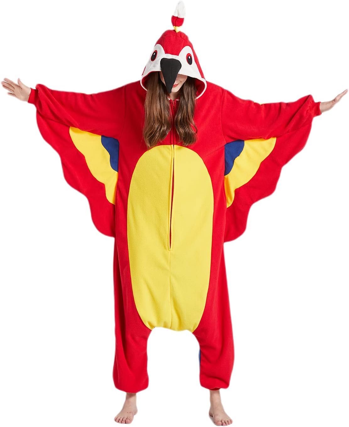 SAMGU Adult Onesie Animal Halloween Cosplay Costume One Piece Pajamas for Women and Men