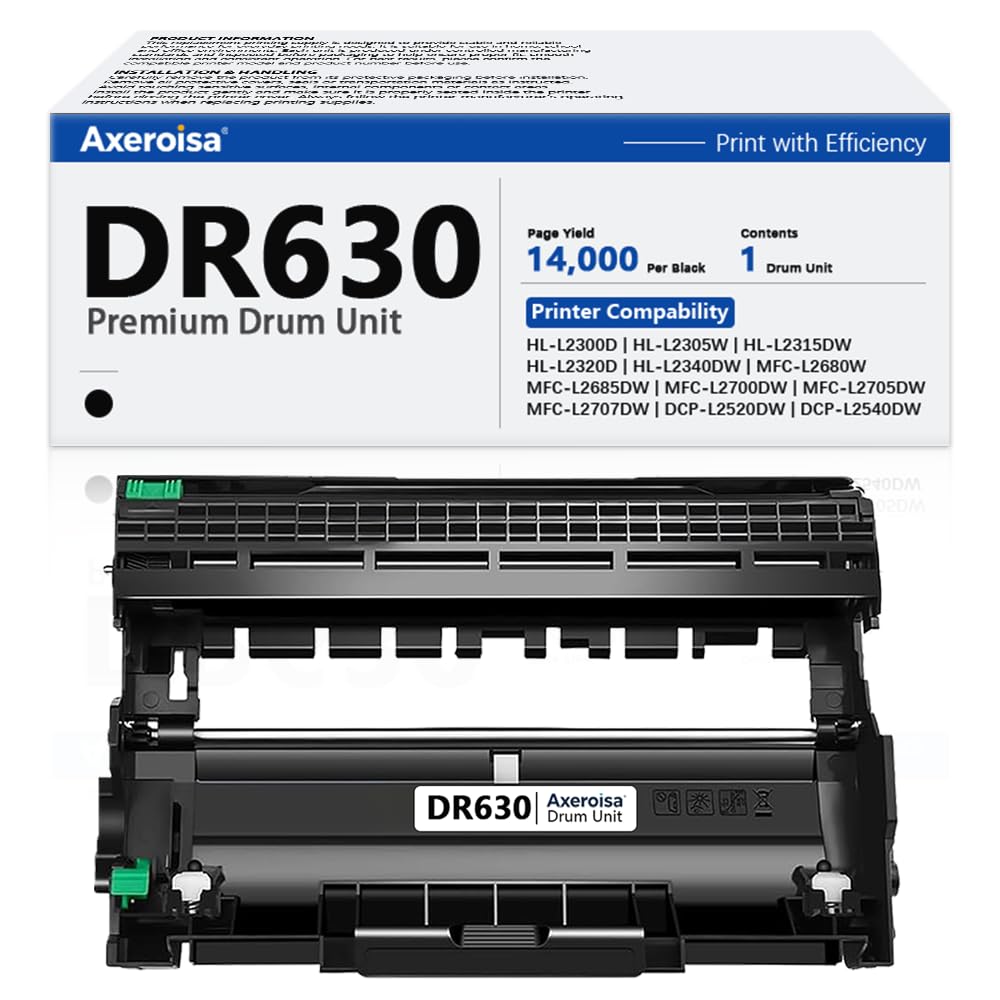 DR-630 High Yield Imaging Drum Replacement, Professional Compatible Drum Unit Designed fo…