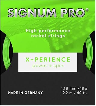Signum Pro X-Perience 1.18 mm 12m - Tennis String Set, Green